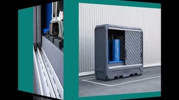 LUBRETEC 2-IBC Storage Unit | Durable. Practical. Compliant.