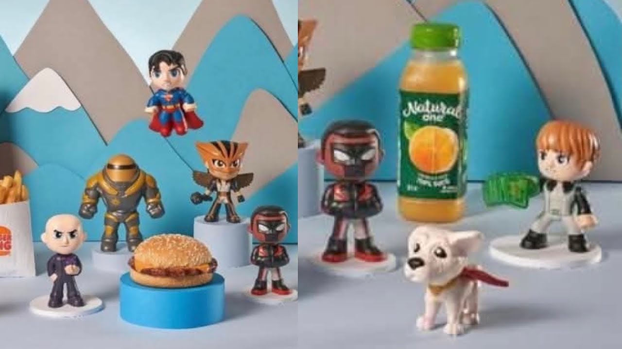 New Burger King King Jr Superman Movie figures revealed dates