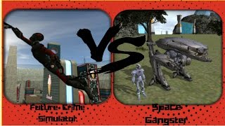 ►Future Crime Simulator vs Space Gangster_Android Game Play HD By games hole screenshot 4