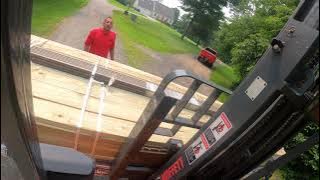 1800 FT long driveway delivery?!?! 'You saved me alot of Heartache' PT2