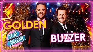 ALL Ant and Dec's Golden Buzzer Moments on Britain's Got Talent | Top Talent