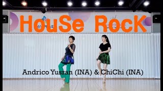 HouSe RocK Linedance demo Improver @ARADONG linedance