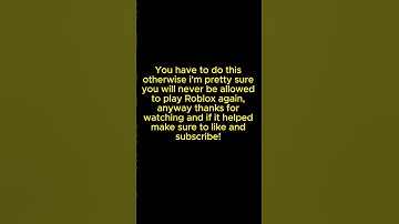 How to fix the "You have no Internet connection" Error on Roblox!