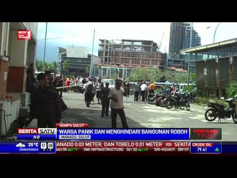 Bangunan Hotel di Manado Roboh akibat Gempa - YouRepeat