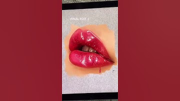#procreate #arttutorial #digital #digitalart #drawing hot lips #shorts
