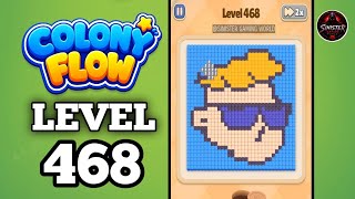 Colony Flow Level 468 Gameplay Walkthrough Solution