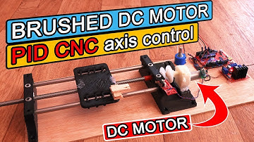 One axis PID encoded DC motor control