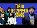 Top 10  Led Zeppelin Songs | Marty Schwartz