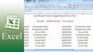 Keterangan: pada video tutorial ini akan dijelaskan bagaimana cara
merubah format tanggal menjadi text microsoft excel. rumus countif :
=text(val...