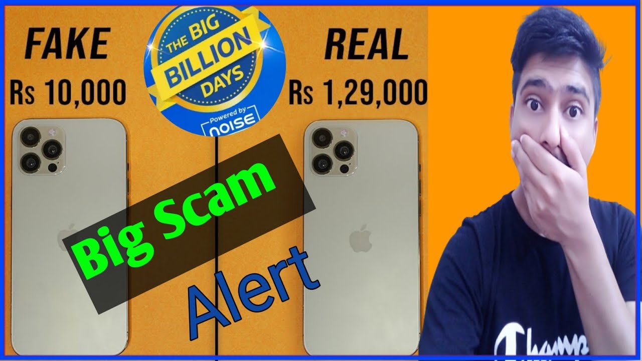 🤬iphone big billion day sale 2022 big scam flipkart, amazon big