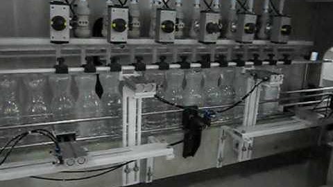 MIC-ZF12 bleach corrosion liquid filling and capping machine