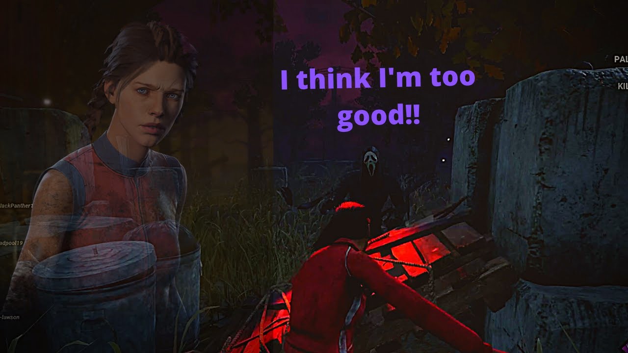 Trying to loop killers in Dead by Daylight - YouTube