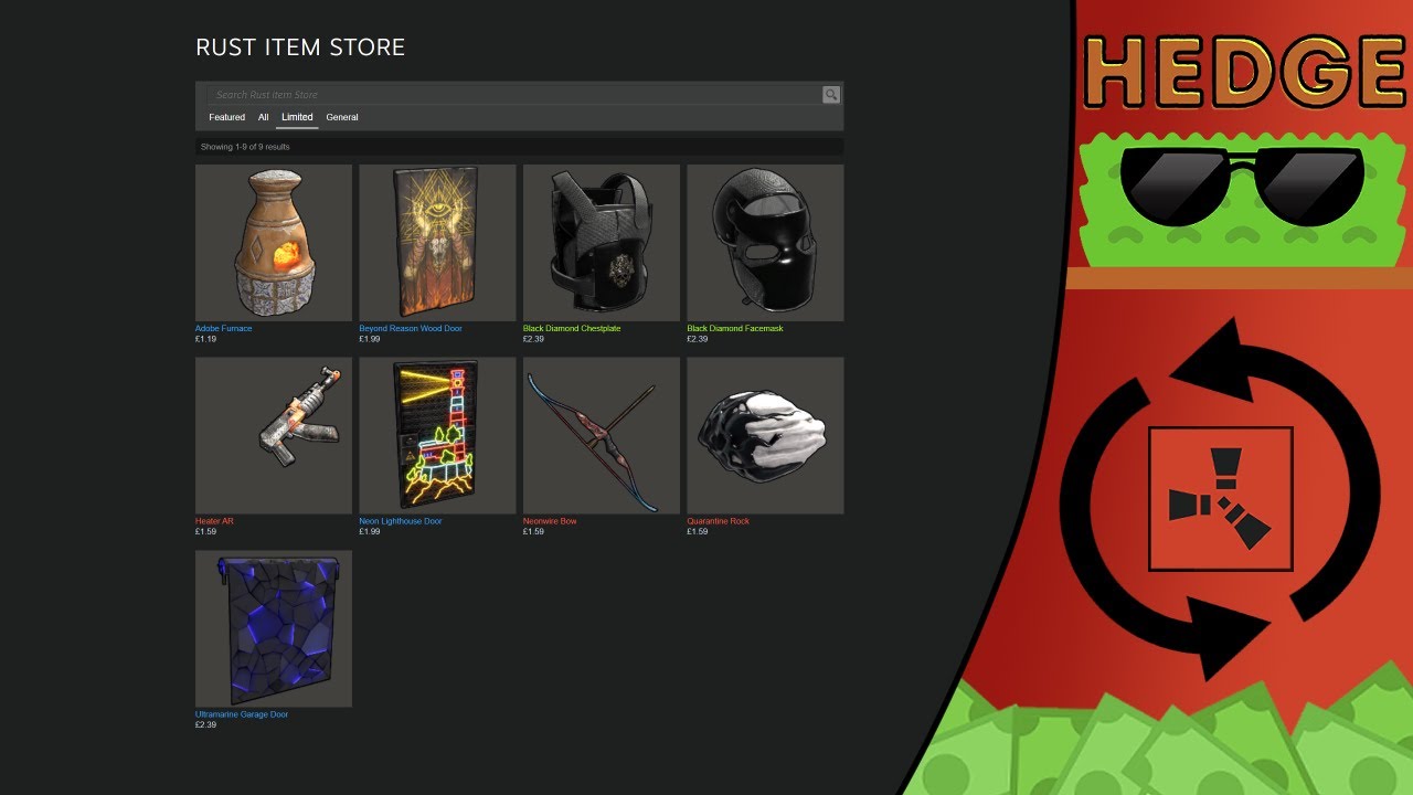 Rust Store Rotation (August 1 2024) - YouTube
