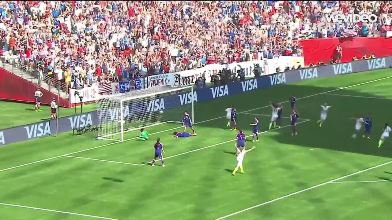 Carli Lloyd hattrick vs japan