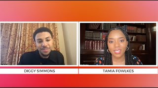 Tamia Talks with Diggy Simmons about Grownish