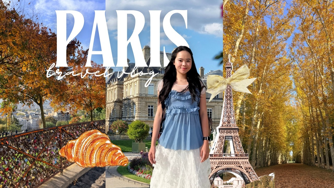 Autumn Days in Paris 🍂| Disney, Cafés Hopping & Crisp Air