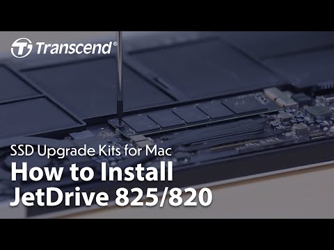 Transcend JetDrive™ 825/820 Installation Video