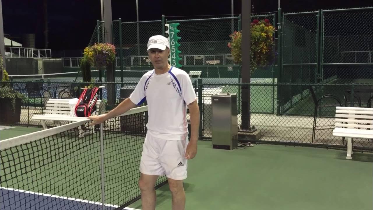 Tennis Singles Sticks and How to Adjust a Net for Singles YouTube