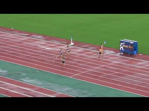 2022  全中陸上 女子200ｍ予選第4組　R4.8.18
