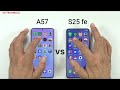 Samsung A57 VS Samsung S25 FE Speed Test Comparison Best Flagship Smartphone 2026