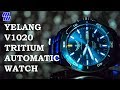 My Unfortunate Yelang V1020 Automatic Watch With Tritium - Review, Measurements, Lume