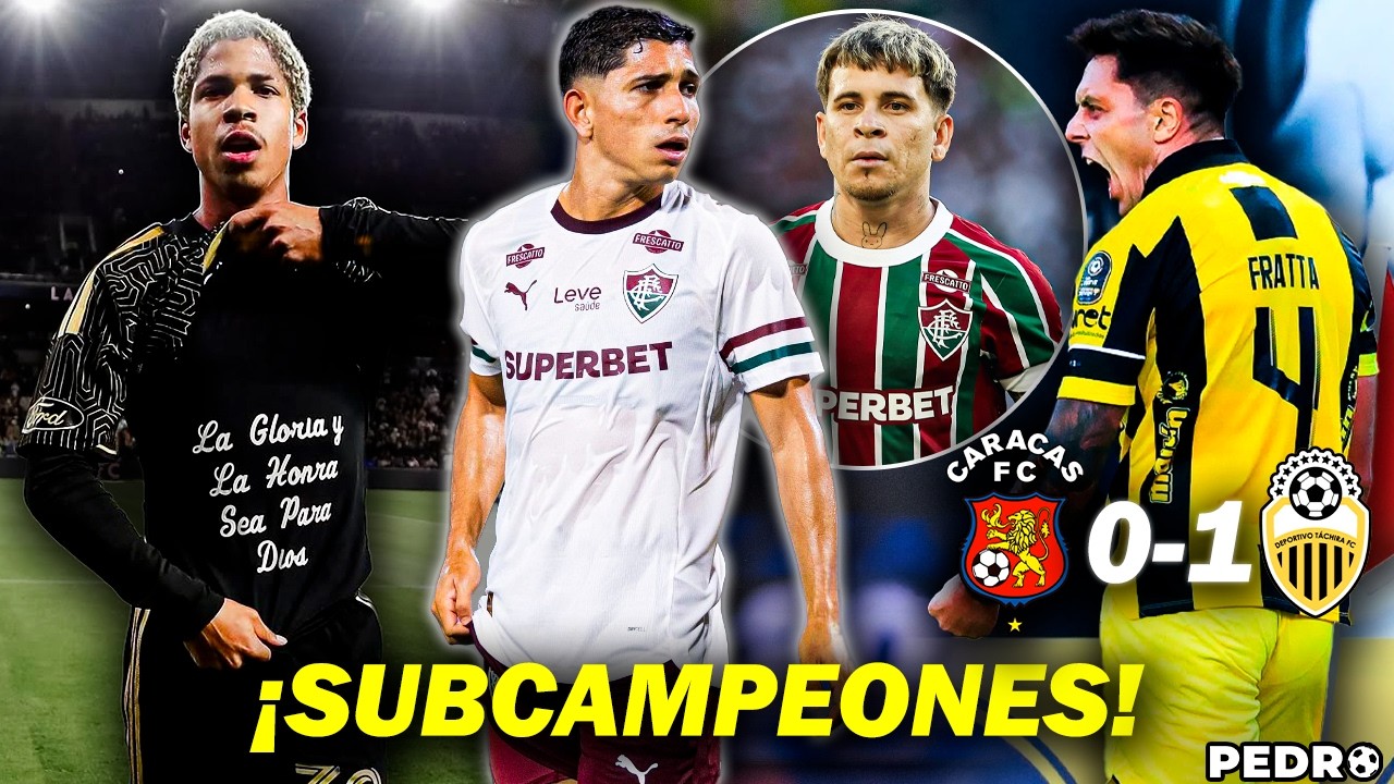 ¡SAVARINO MARCA pero quedó SUBCAMPEÓN! | GOLAZO de DAVID MARTÍNEZ | CLÁSICO para TÁCHIRA