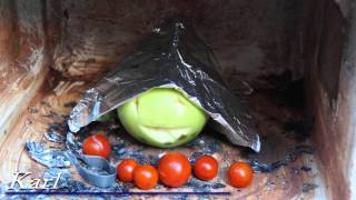 Microwave Explosion Destruction Slow Motion