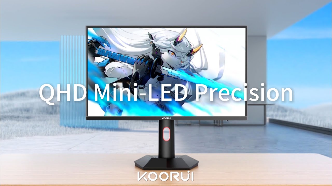 KOORUI S2721PM:QHD Mini-LED Precision#koorui #monitor - YouTube