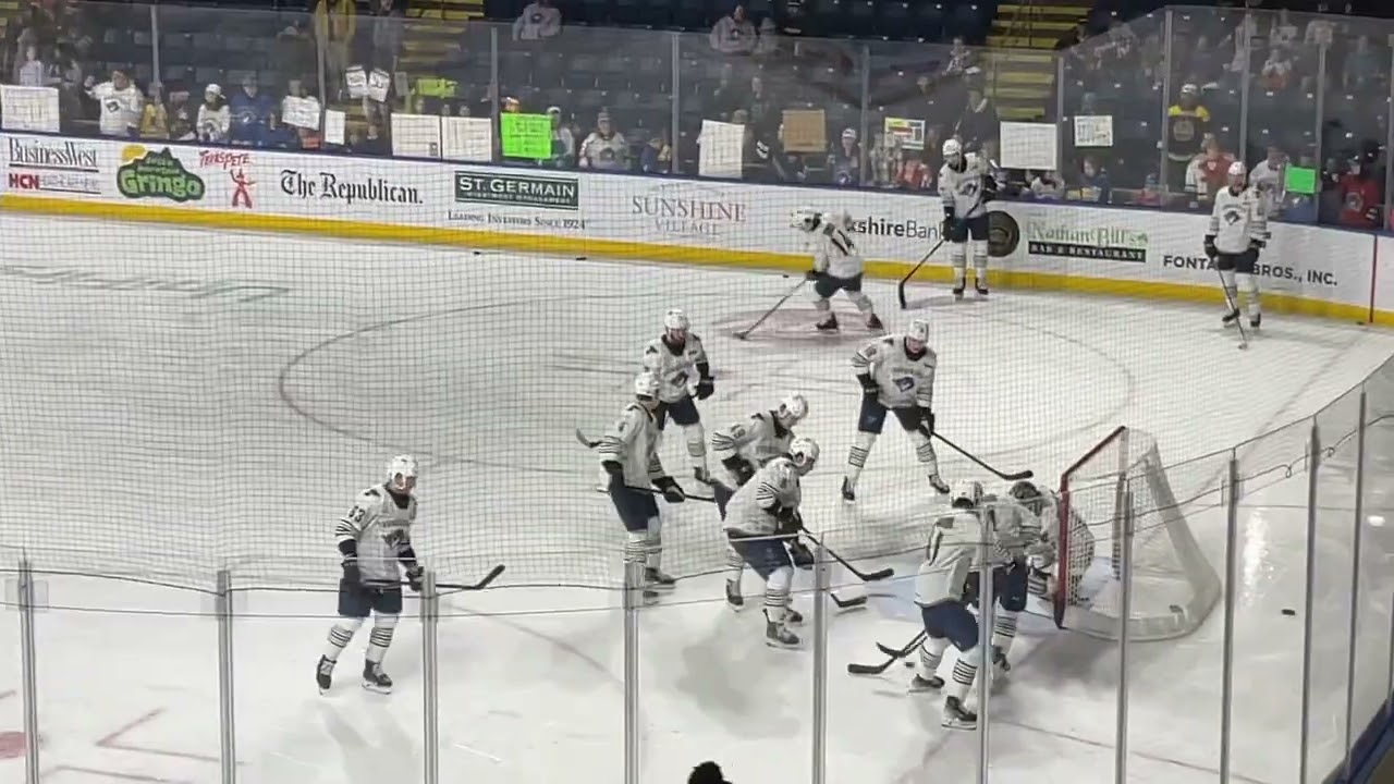 T-birds warm ups