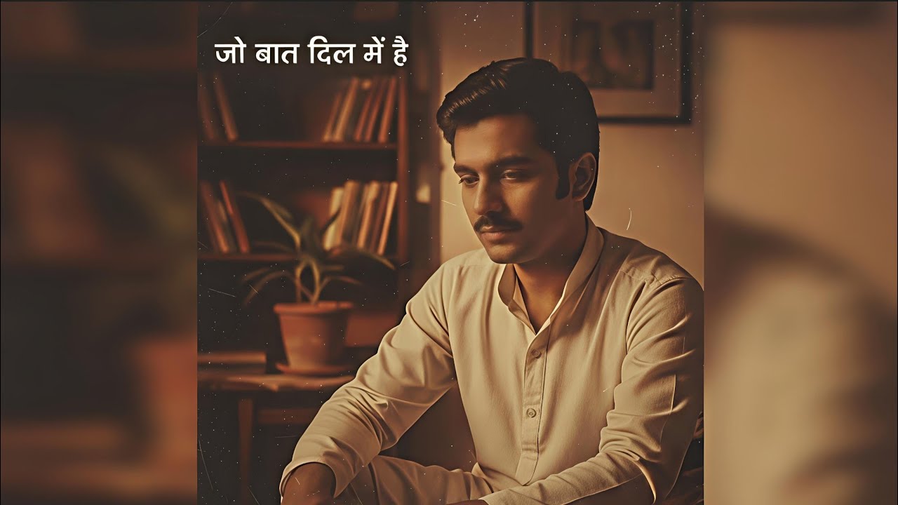 ​Jo Baat Dil Mein Hai | A Soulful Vintage Ghazal | Slowed & Reverb Vibes (Official Audio)