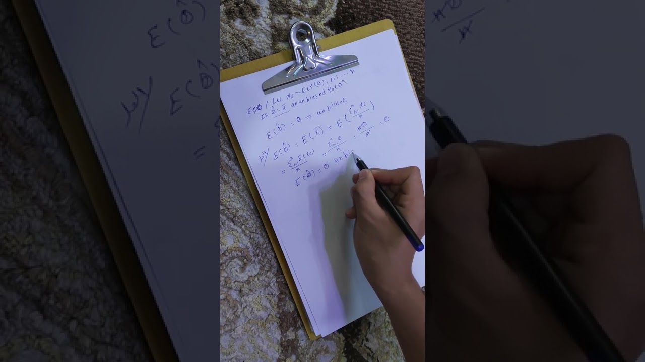 الفصل الثالث _ التدقدير بنقطه _ التحيز وعدم التحيز _ومتوسط مربعات الخطأ