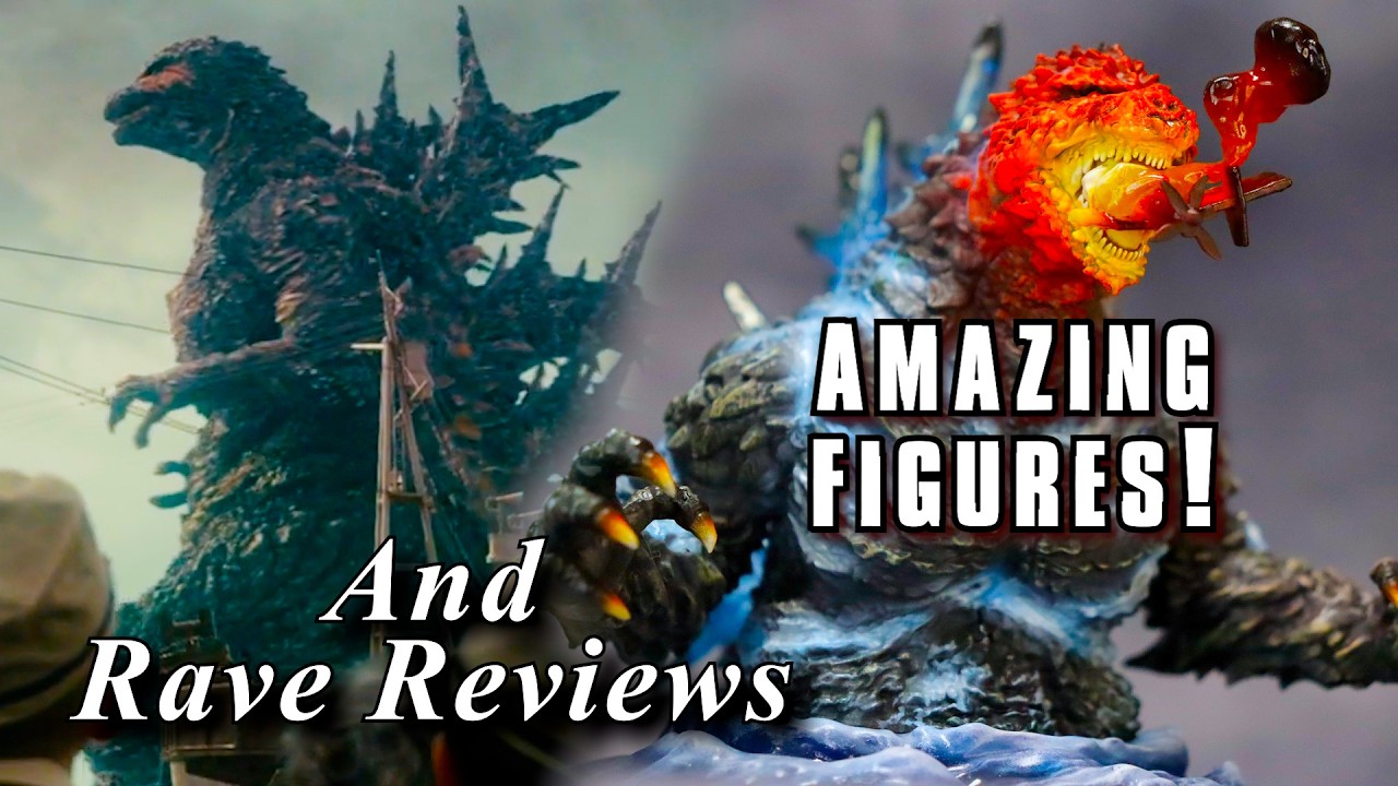 Incredible Godzilla -1.0 Figures Revealed & Taiwan Reviews