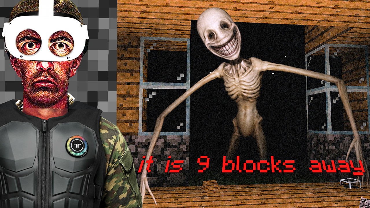 Something Followed Me Home In Minecraft VR...