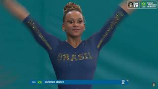 Rebeca Andrade BRA - Salto 2 TF/QF @ Santiago 2023