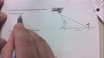 TRIG   WORD PROBLEMS INVOLVING MULTIPLE TRIANGLES