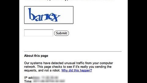 Why Google systems have detected unusual traffic from your computer network
