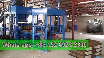 QT4-20 Automatic Block Making Machine  work video