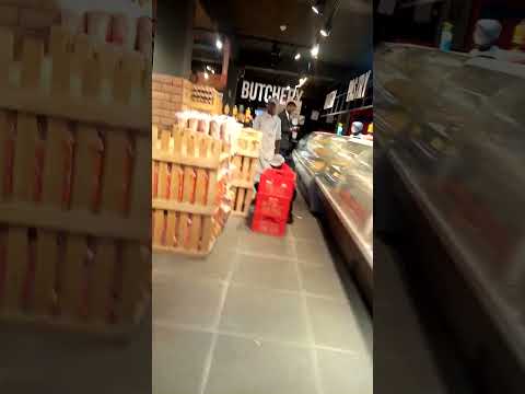 Hot dog in quick Mart supermarket