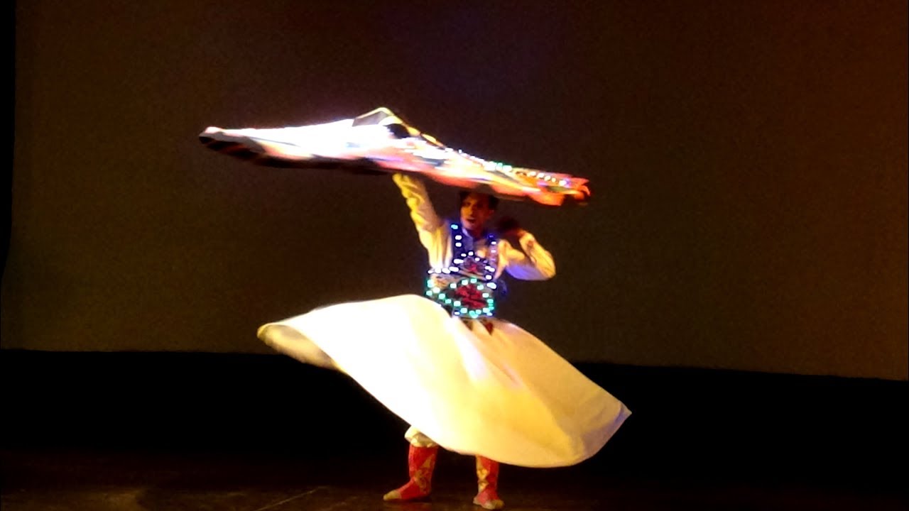 Amazing Tanoura Dance of Egypt Arabian Whirling Folk Dance YouTube