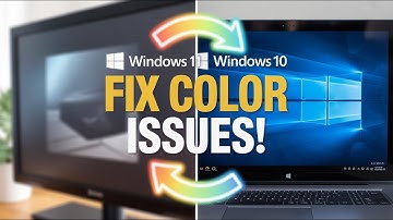 Kleurinstellingen opnieuw instellen op een Windows 10 pc/laptop