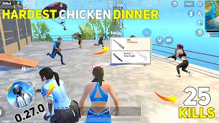 PUBG LITE NEW UPDATE 0.27.0 GAMEPLAY 🔥 I HARDEST CHICKEN DINNER CHALLENGE? | PUBG LITE BGMI LITE