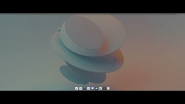 Cutefish DE (v0.5) in Manjaro Gnome