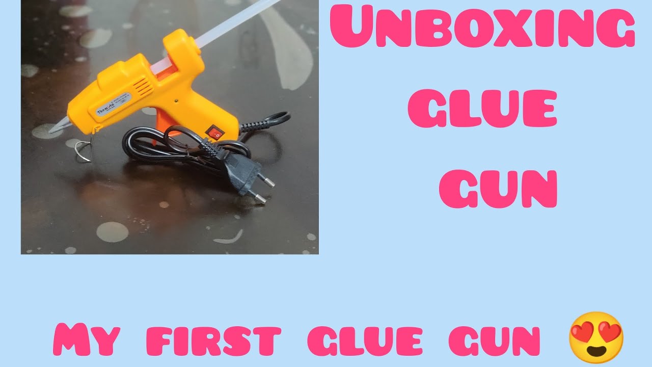 unboxing 20 watt glue gun/sis'zz world