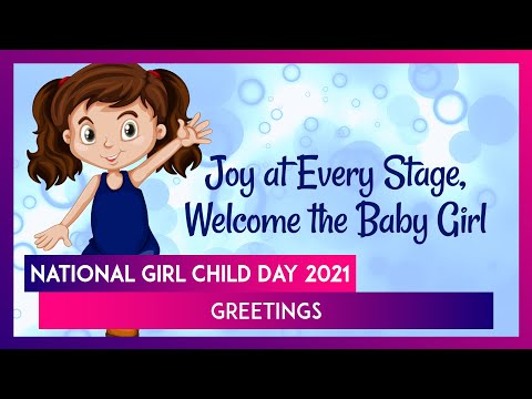 Happy National Girl Child Day 2021 Greetings: WhatsApp Messages, and Wishes to Send on Balika Diwas