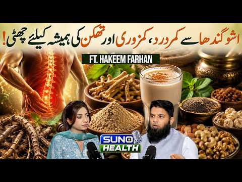 Ashwagandha for Back Pain, Weakness & Fatigue? | Traditional Remedy | Ft. Hakeem Farhan