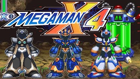 MegaMan X4: All Upgrades, Heart & Sub Tank Locations + Ultimate Armor X + Black Zero