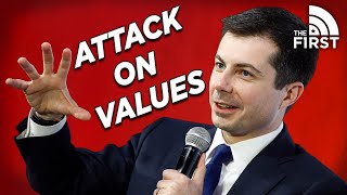 Pete Buttigieg ATTACKS Trump's Marriage \& Family Values