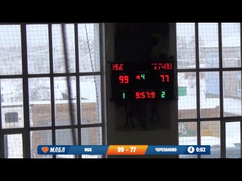 05.01.2019. НБА Winter 2019. МБК - Черепаново