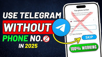 How To Use Telegram Without Phone Number 2025 (Legit Way)