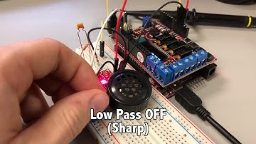 Audio Low-Pass Filter Demo